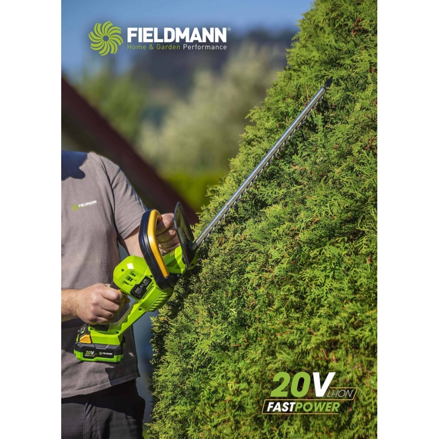 Fieldmann - Cortasetos sin cable 20V