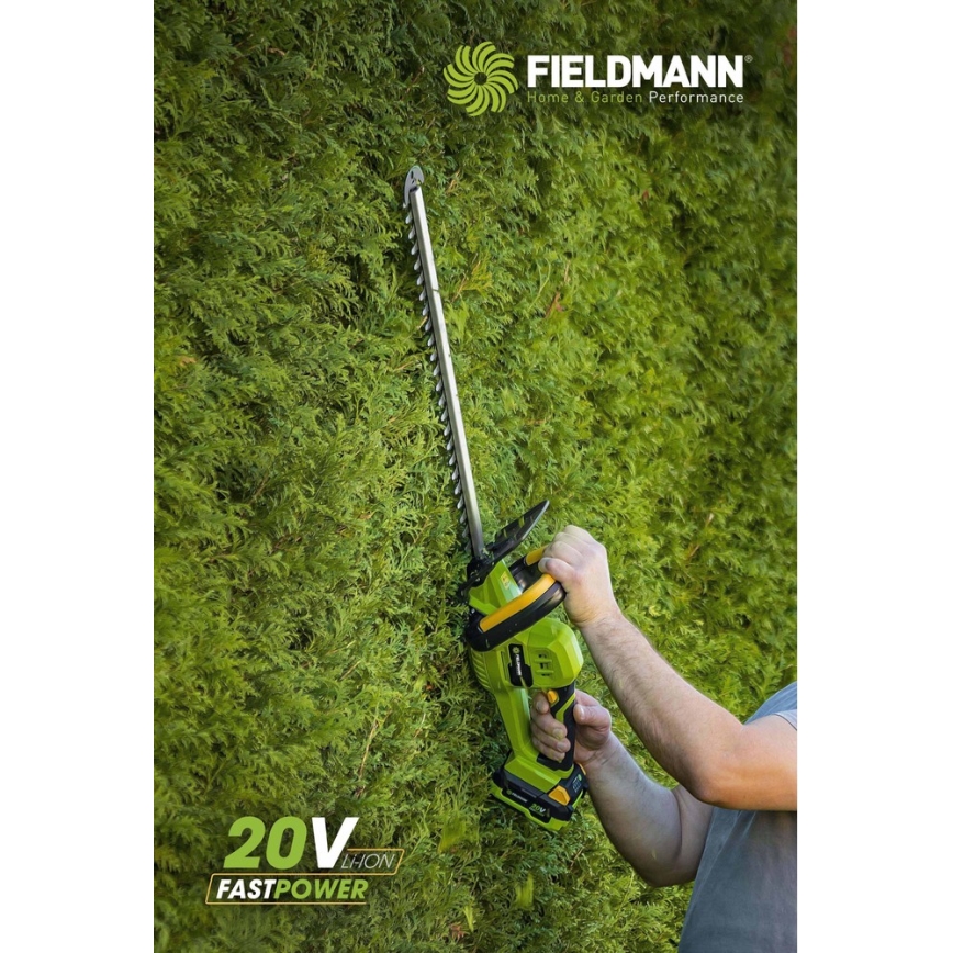 Fieldmann - Cortasetos sin cable 20V