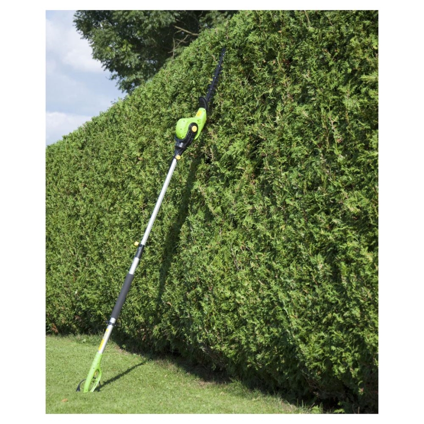 Fieldmann - Cortasetos telescópico 450W/230V