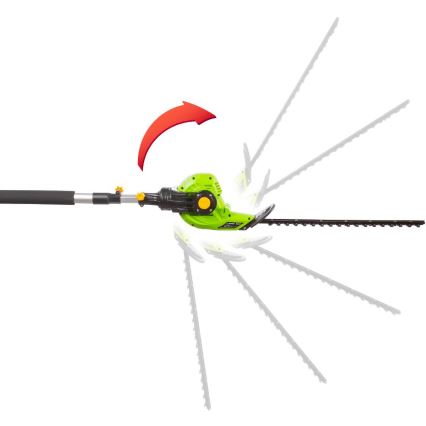 Fieldmann - Cortasetos telescópico 450W/230V