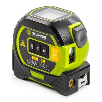 Fieldmann - Distanciómetro láser con medidor 2xAAA