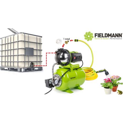 Fieldmann - Estación de bombeo para jardín 1100W/230V