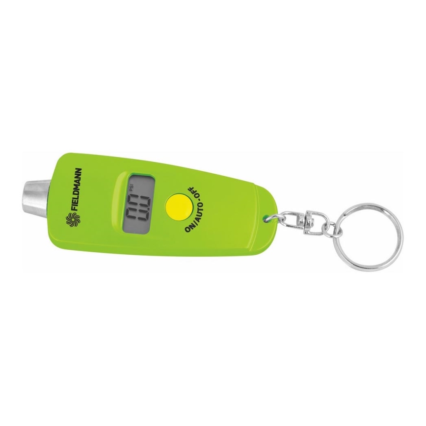 Fieldmann - Medidor de presión de neumáticos con pantalla LCD 1xCR2032