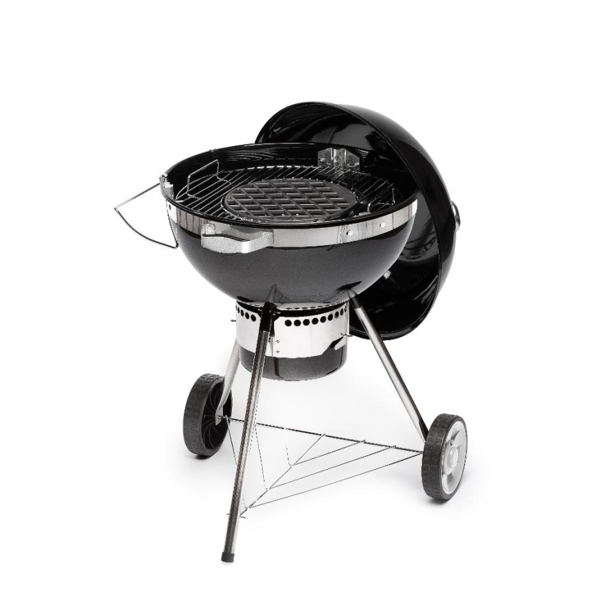 Fieldmann - Parrilla de carbón negro/cromo