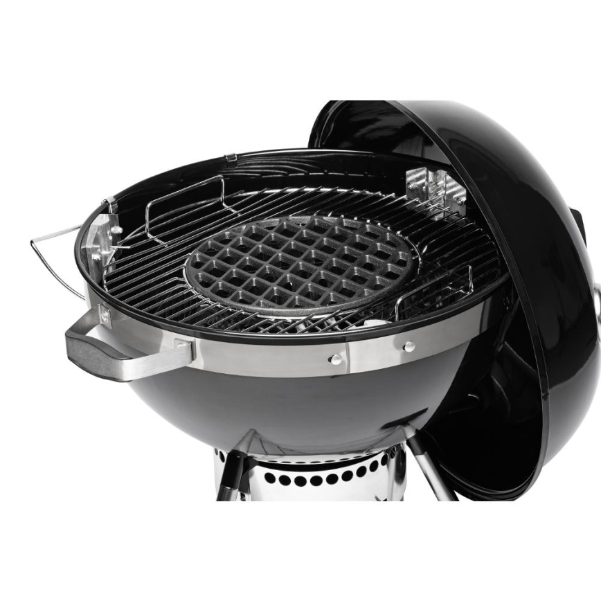 Fieldmann - Parrilla de carbón negro/cromo