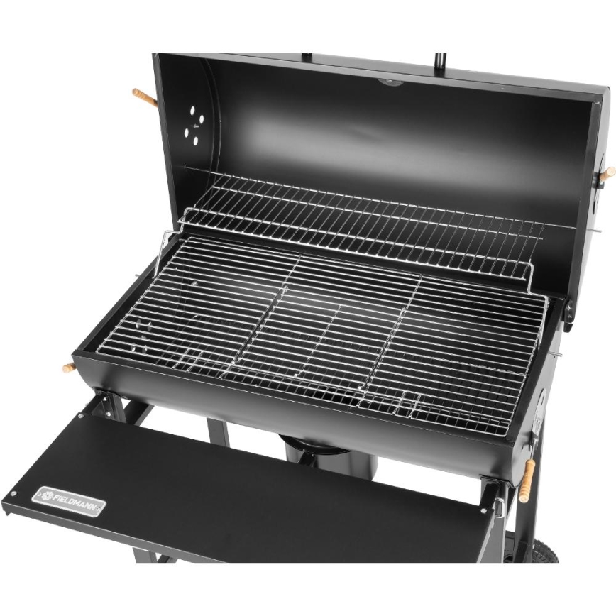 Fieldmann - Parrilla de carbón negro