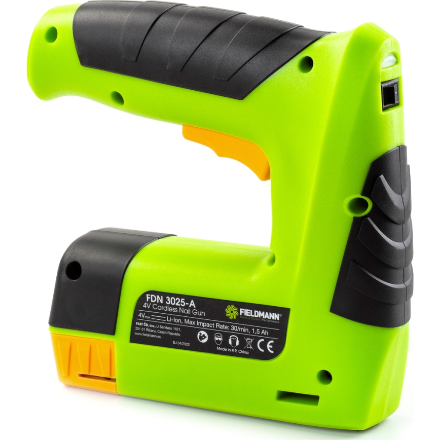 Fieldmann - Pistola grapadora sin cable 1500 mAh 4V