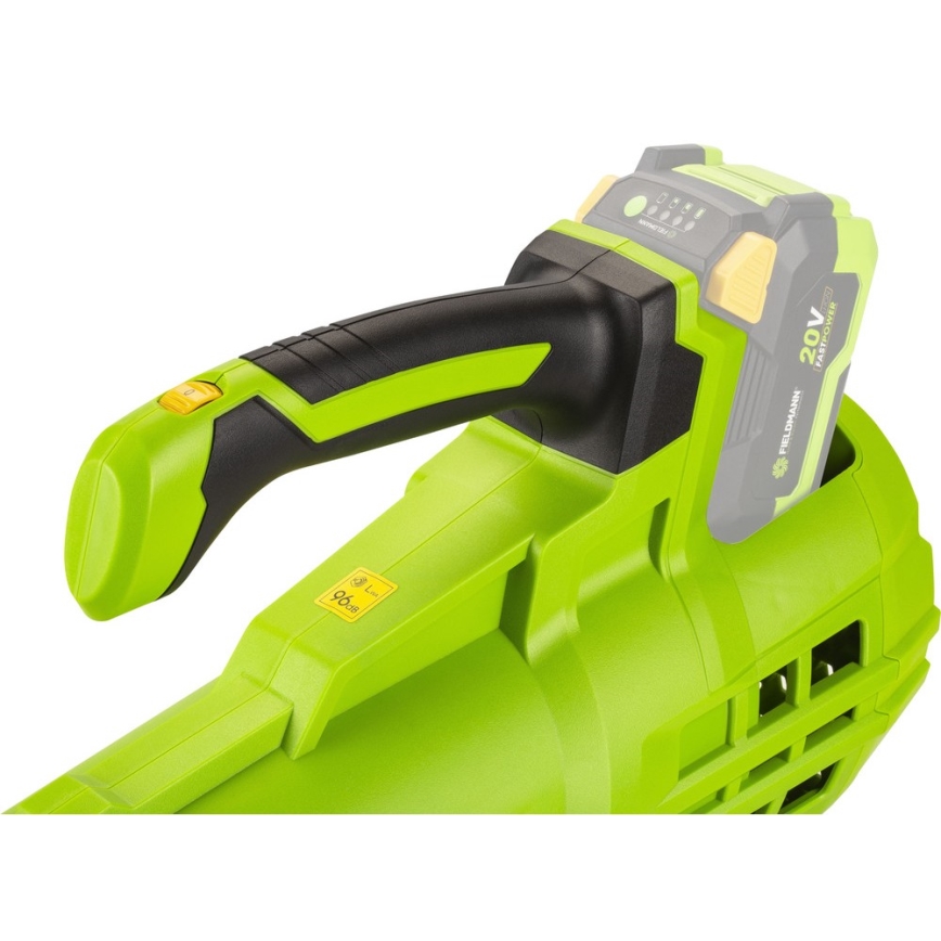 Fieldmann - Soplador de hojas sin cable 20V