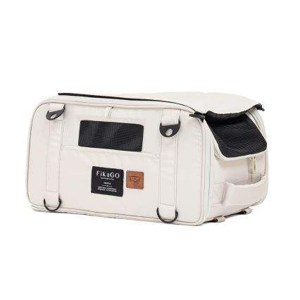 Fikago - Bolsa de transporte para perros y gatos TRUFFLE Creamy Cloud