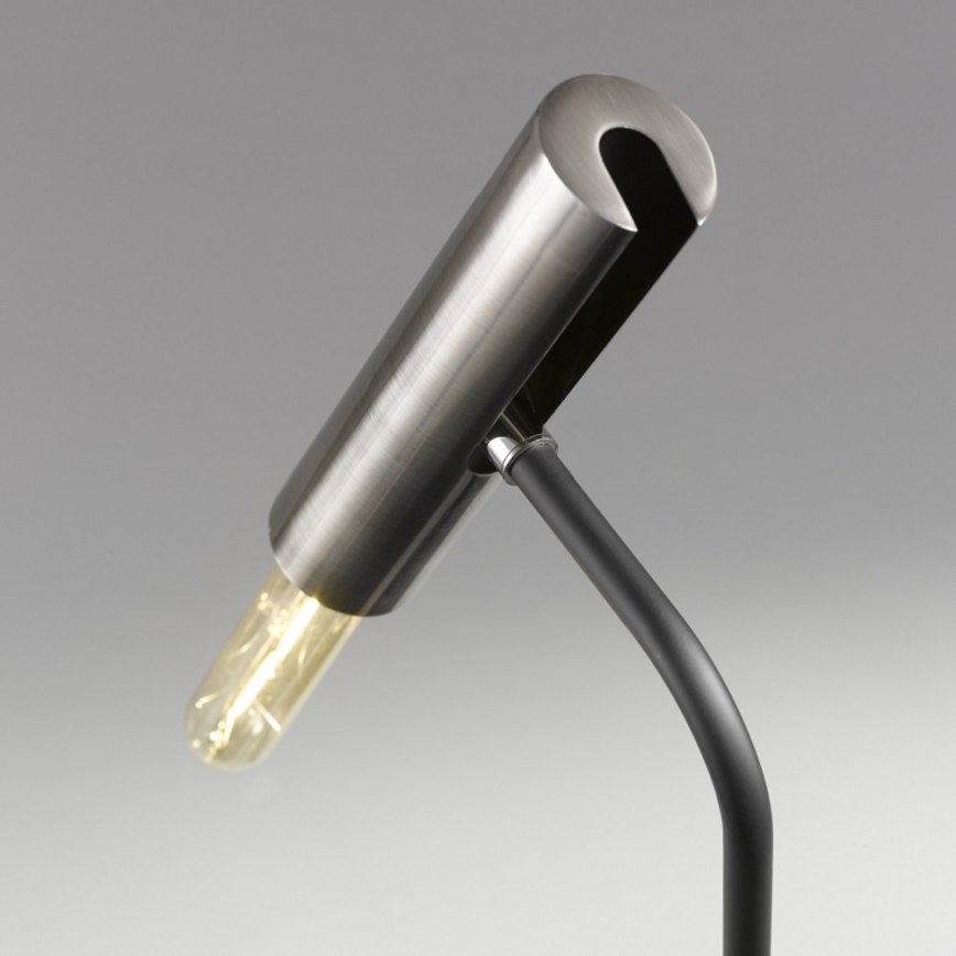 Fischer & Honsel 50214 - Lámpara de mesa DEAN 1xE27/25W/230V