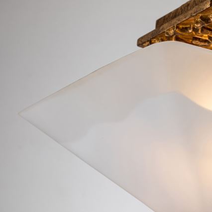 Flambeau STAR-F-S-DG - Lámpara de techo STAR 2xE27/40W/230V color cobre