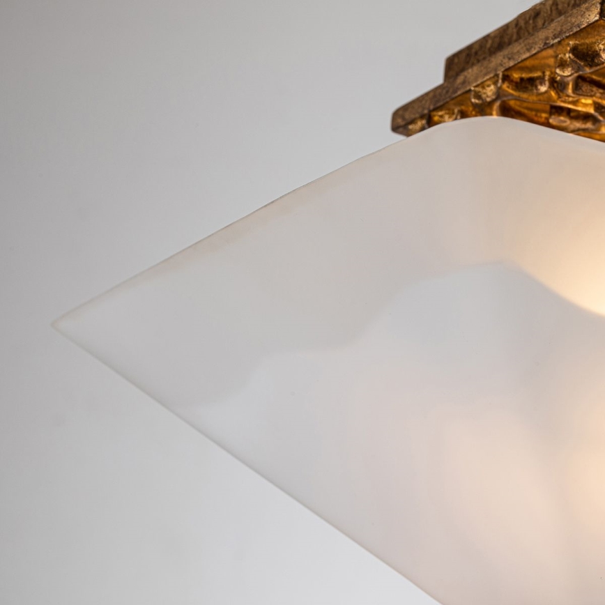 Flambeau STAR-F-S-DG - Lámpara de techo STAR 2xE27/40W/230V color cobre