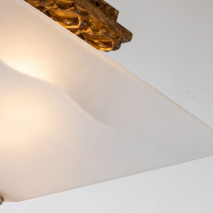 Flambeau STAR-F-S-DG - Lámpara de techo STAR 2xE27/40W/230V color cobre
