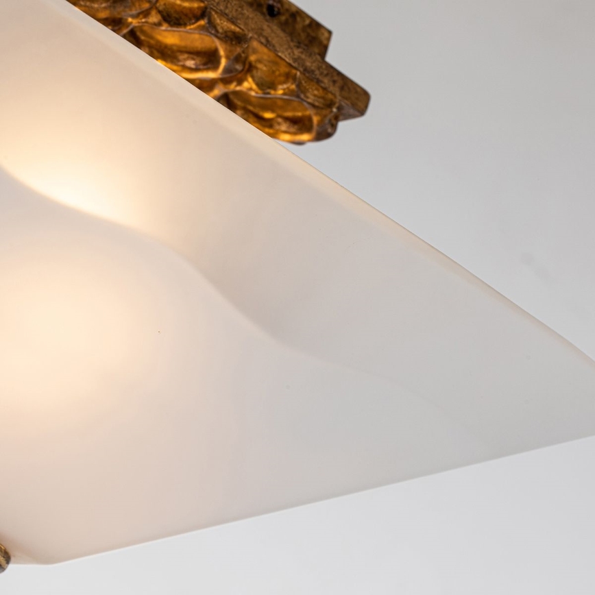 Flambeau STAR-F-S-DG - Lámpara de techo STAR 2xE27/40W/230V color cobre