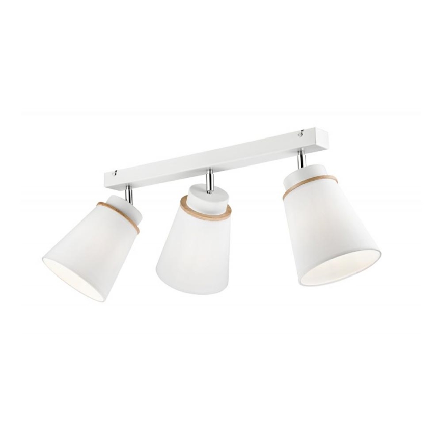 Foco AGUSTINO 3xE27/60W/230V blanco