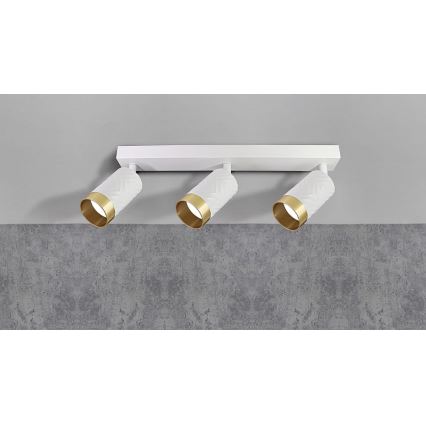 Foco ARRAS 3xGU10/10W/230V blanco
