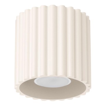 Foco AURA 1xGU10/10W/230V, diámetro 10 cm, color crema