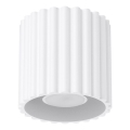 Foco AURA 1xGU10/10W/230V Ø 10 cm blanco