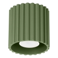 Foco AURA 1xGU10/10W/230V, Ø 10 cm, verde