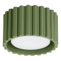 Foco AURA 1xGX53/10W/230V diámetro 10 cm verde