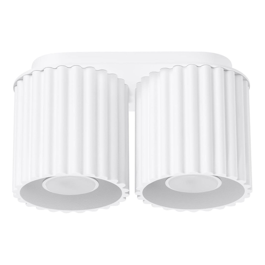 Foco AURA 2xGU10/10W/230V blanco