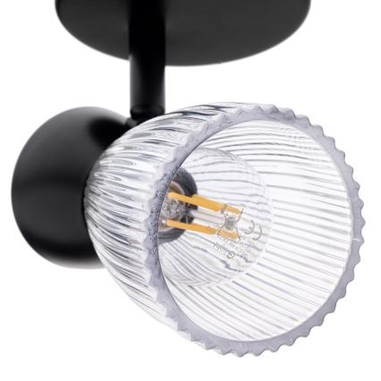 Foco BEST 1xE14/40W/230V negro