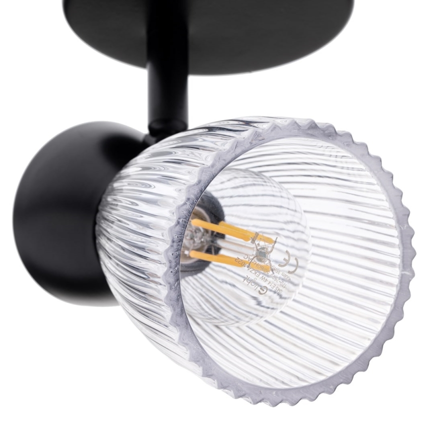 Foco BEST 1xE14/40W/230V negro