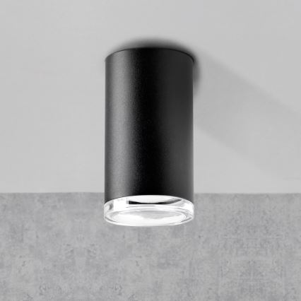 Foco de baño TURYN 1xGU10/10W/230V IP44 negro