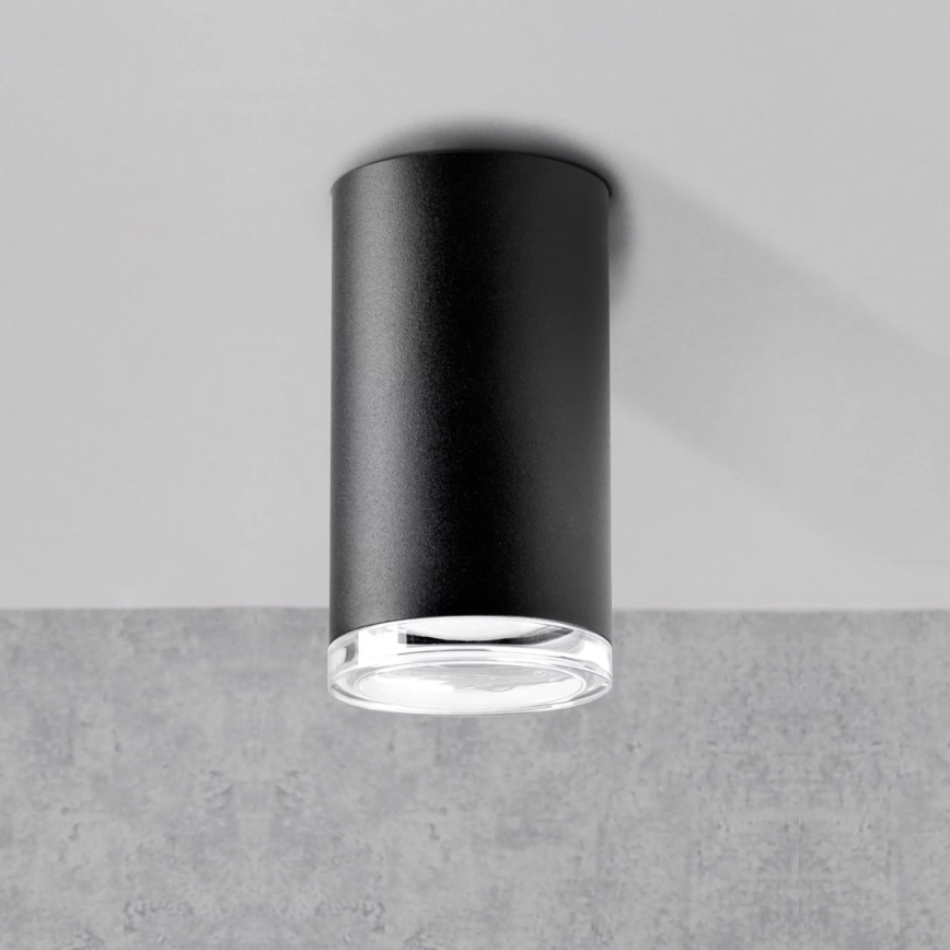 Foco de baño TURYN 1xGU10/10W/230V IP44 negro
