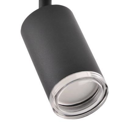 Foco de baño TURYN 6xGU10/10W/230V IP44 negro