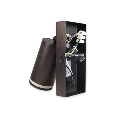 Foco de pared 1xGU10/35W/230V negro