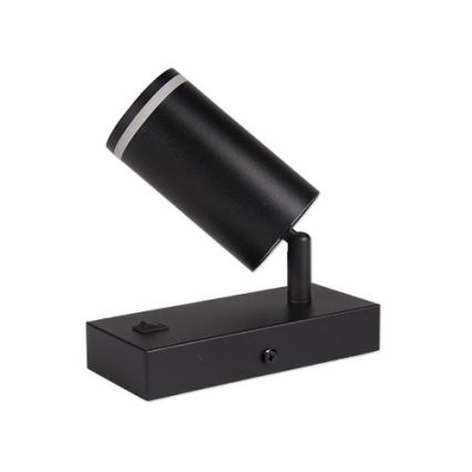 Foco de pared 1xGU10/35W/230V negro