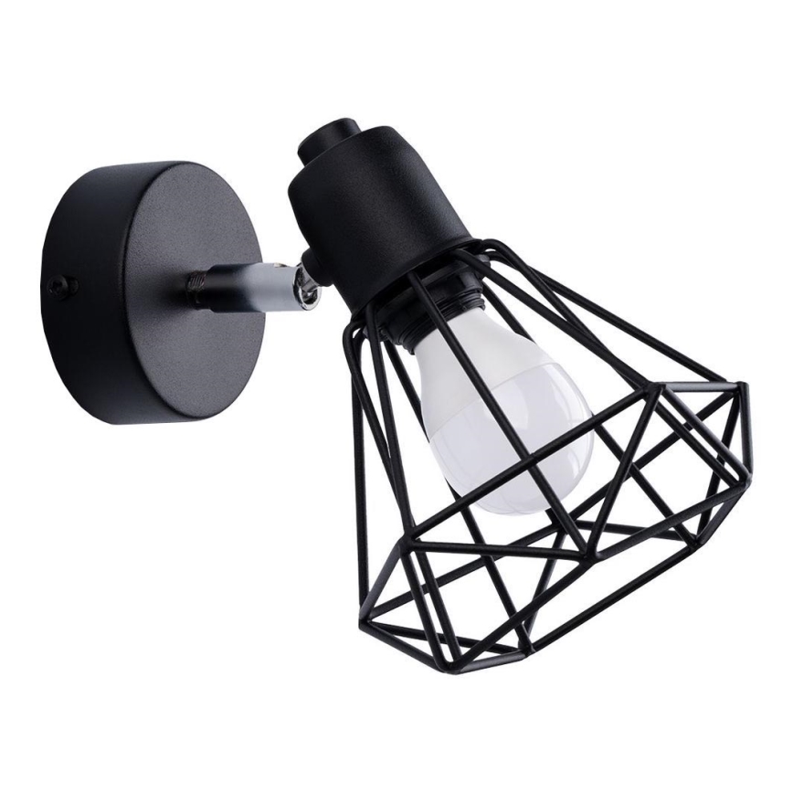 Foco de pared ARTEMIS 1xE14/40W/230V negro