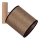 Foco de pared BENITA 1xE27/25W/230V marrón/roble
