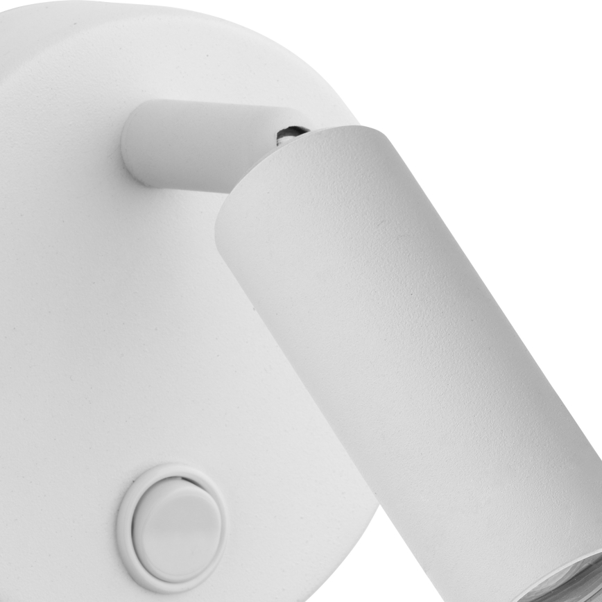 Foco de pared ENZO 1xG9/8W/230V blanco