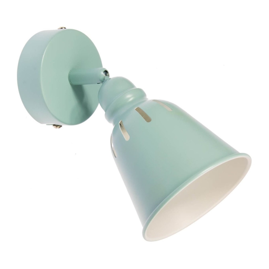 Foco de pared FIONA 1xE14/8W/230V verde