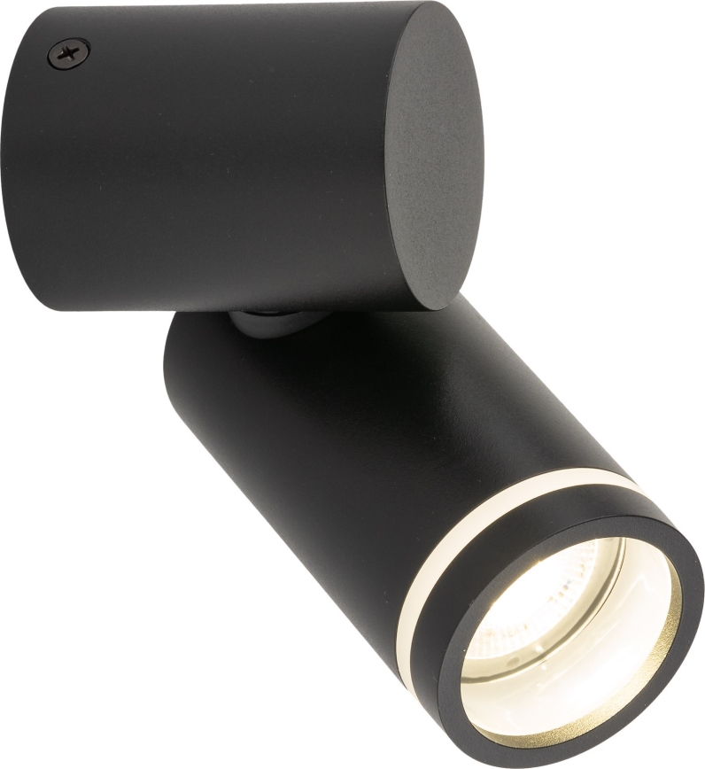 Foco de pared JET SET 1xGU10/10W/230V negro