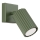 Foco de pared KARBON 1xGU10/10W/230V verde