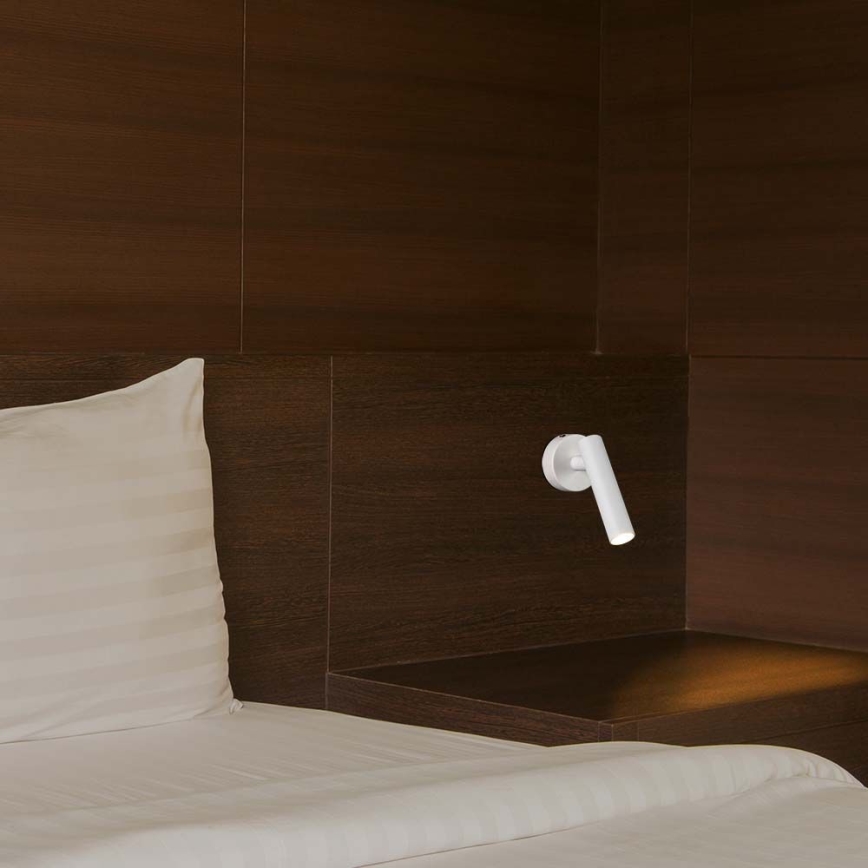Foco de pared LED LED/2W/230V 4000K blanco