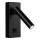 Foco de pared LED LED/2W/230V 4000K negro