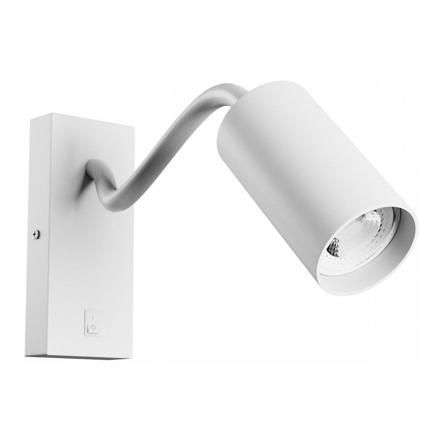 Foco de pared SQUALLA VARIOSA 1xGU10/10W/230V blanco