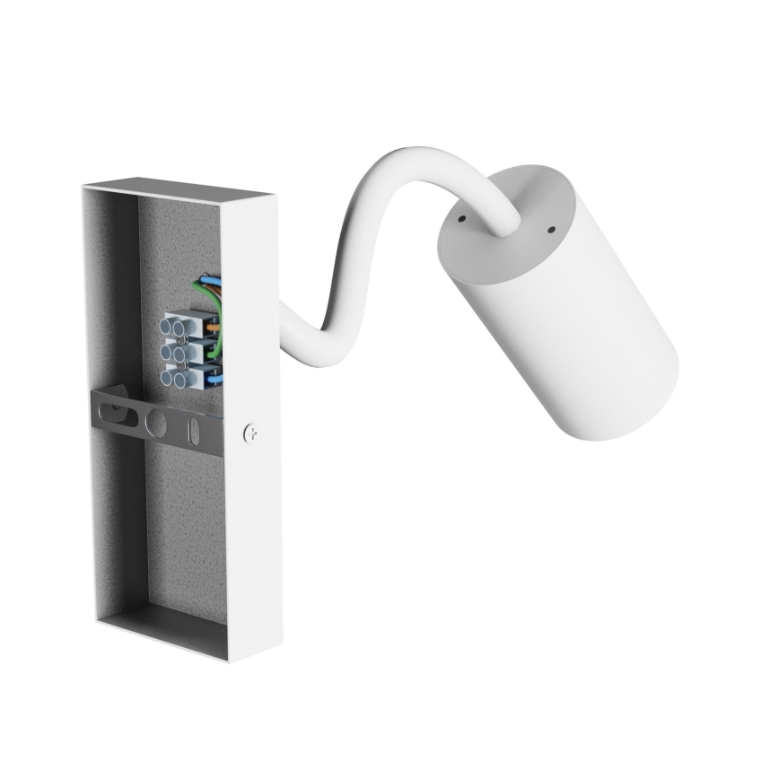 Foco de pared SQUALLA VARIOSA 1xGU10/10W/230V blanco