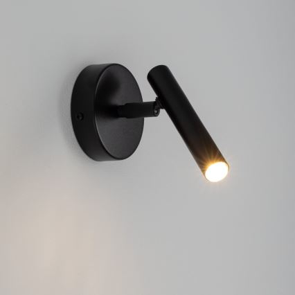 Foco de pared STALACTITE 1xG9/2,5W/230V negro