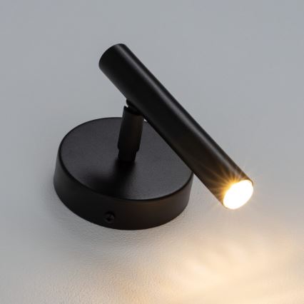 Foco de pared STALACTITE 1xG9/2,5W/230V negro