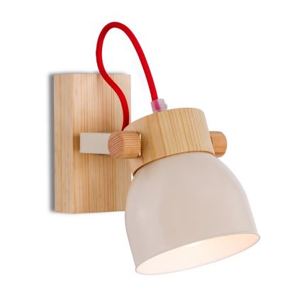 Foco de pared VIANA 1xE27/60W/230V