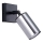 Foco de pared WINX 1xGU10/10W/230V negro/cromo brillante