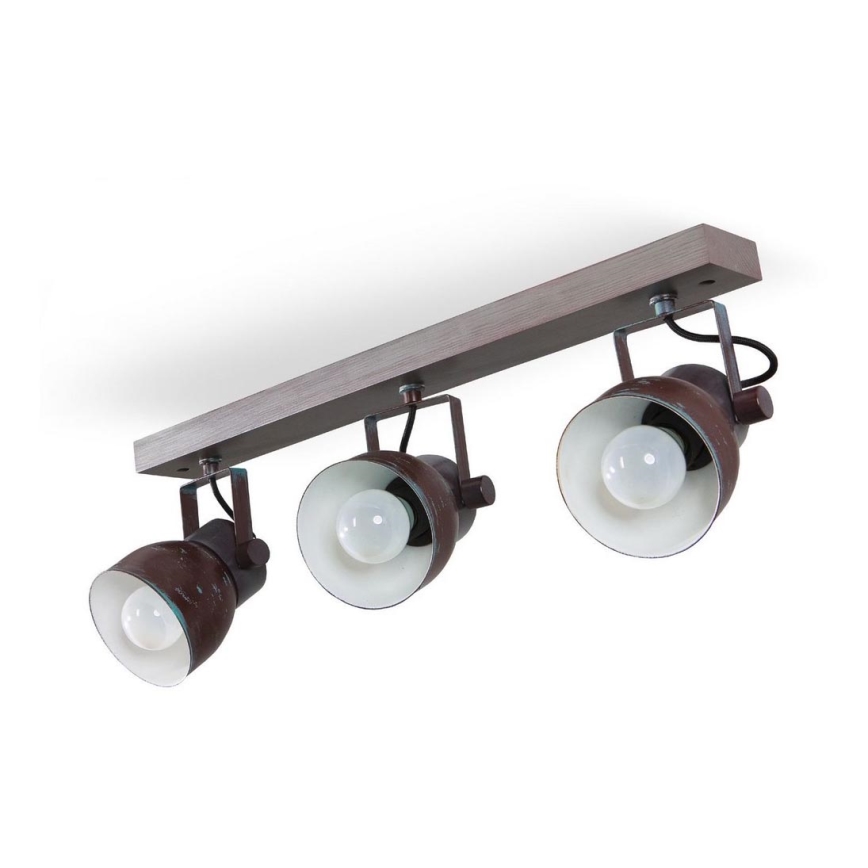 Foco de techo VIANA 3xE27/60W/230V