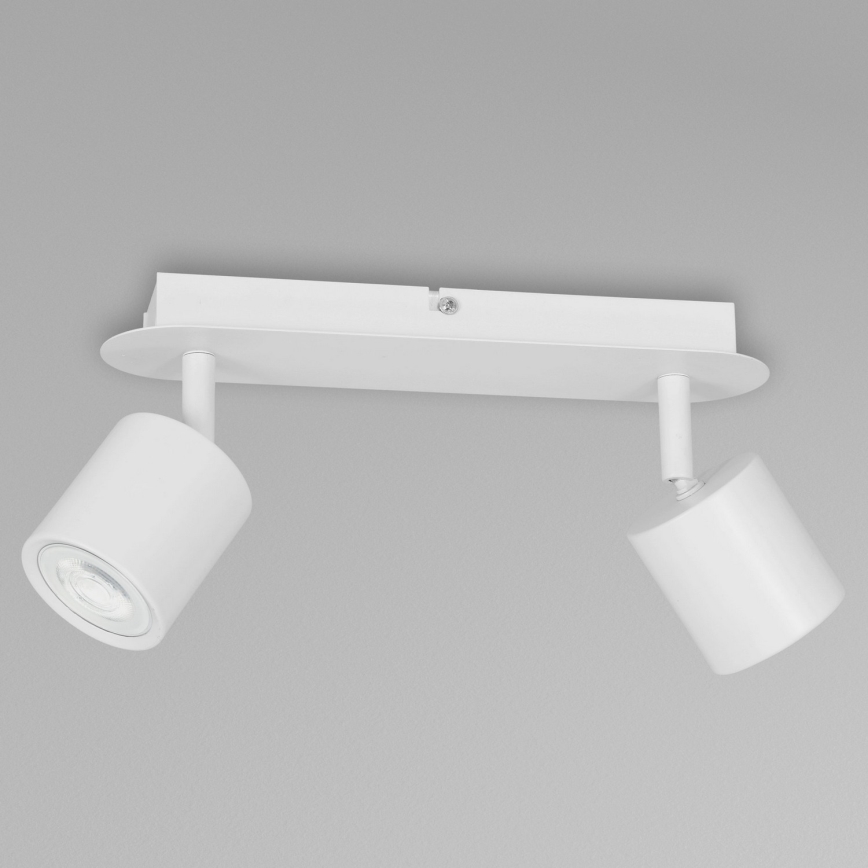 Foco DEMIA 2xGU10/8W/230V blanco
