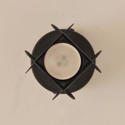 Foco direccional GAMBIT 1xGU10/10W/230V, negro