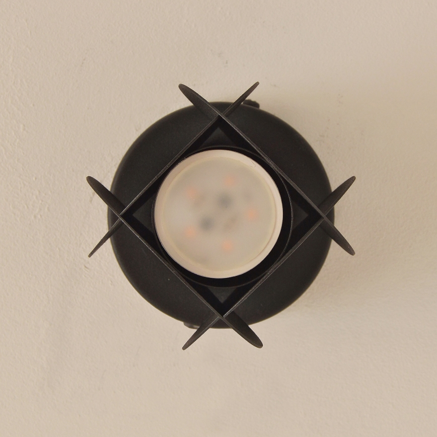 Foco direccional GAMBIT 1xGU10/10W/230V, negro